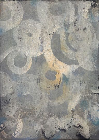 o.T., 2011, tempera on canvas, 70 x 50 cm